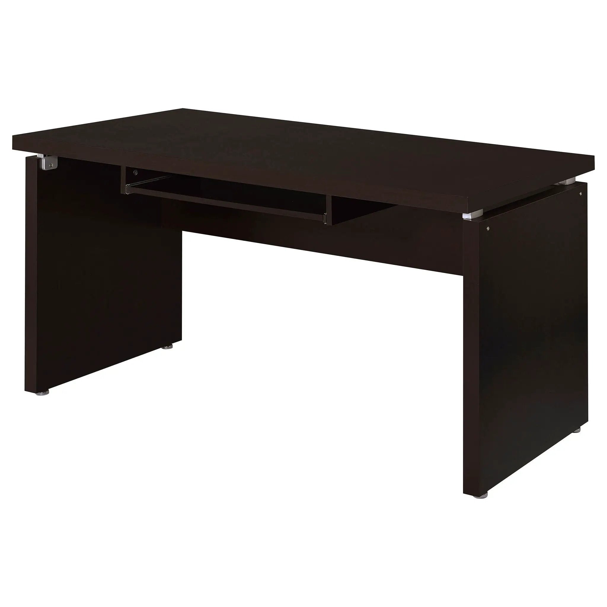 Skylar 55-inch Computer Desk with Keyboard Drawer Cappuccino by Unique Piece Furniture