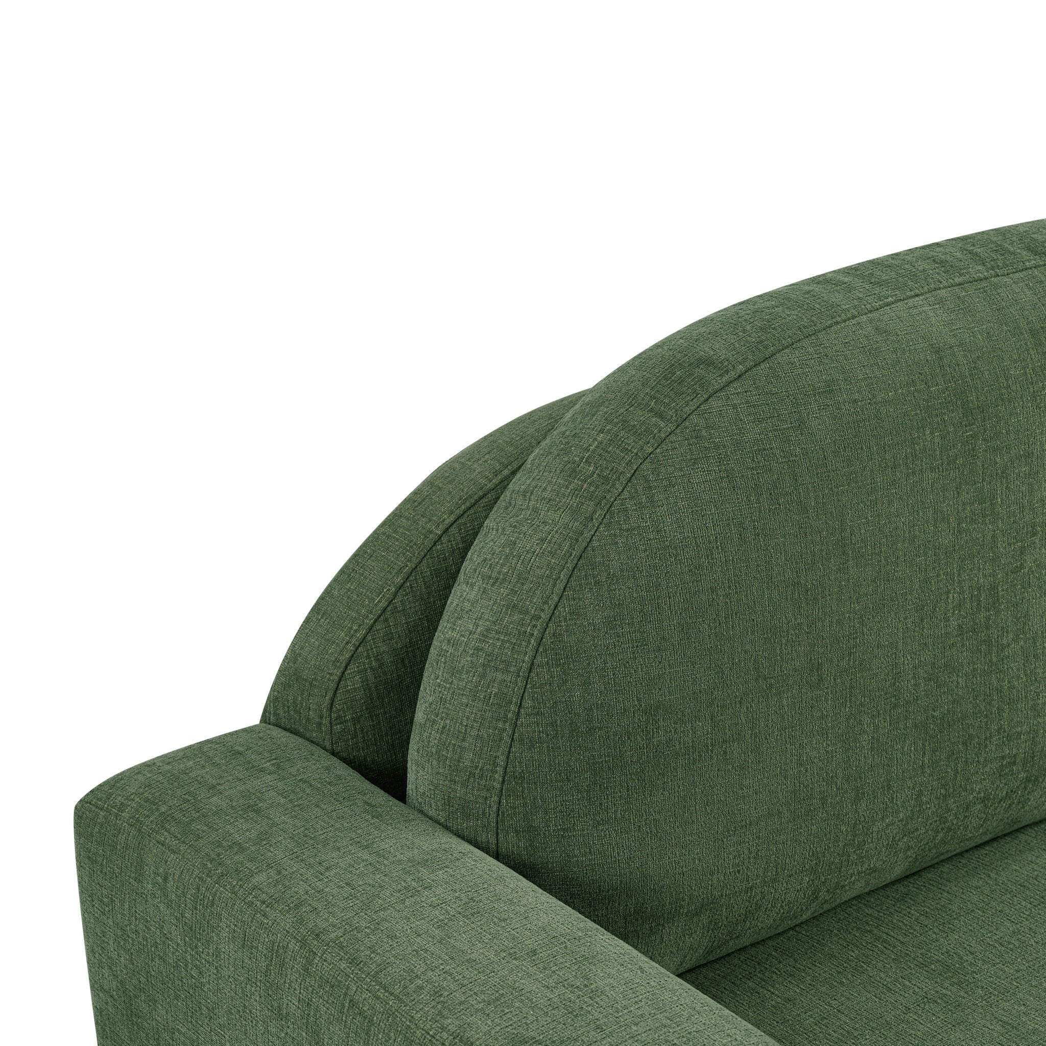 Modern 3 Seater Sofa With Curved Backrest by HouseOfZazla