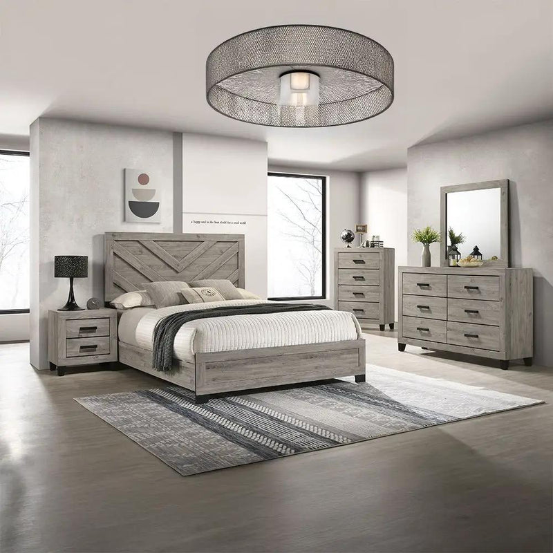 Mari - Chest - Light Gray Finish by Unique Piece Furniture