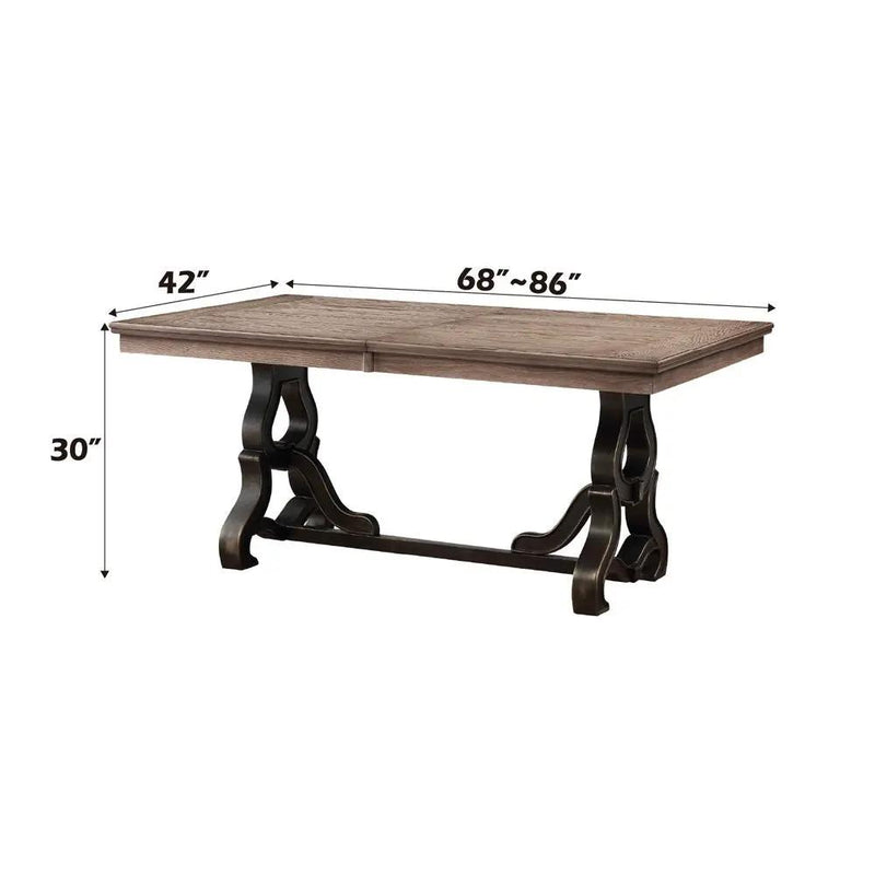 Nathaniel - Dining Table - Maple by Unique Piece Furniture