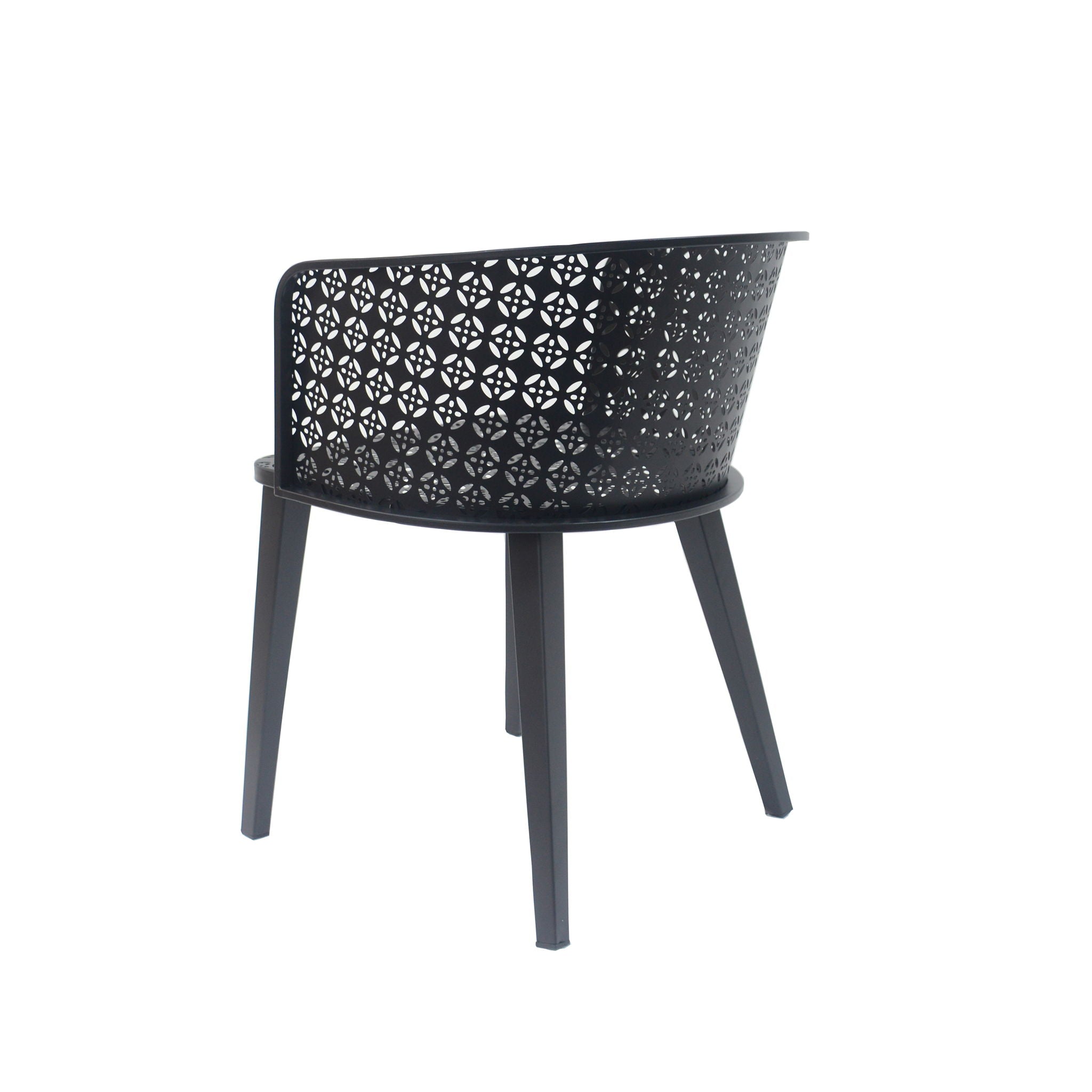 Milan Outdoor Dining Chair Set of 2 by HouseOfZazla