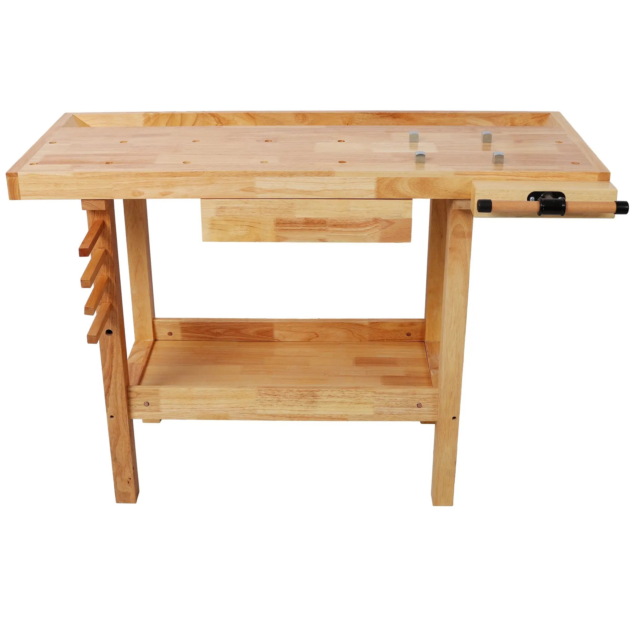 48" Heavy Duty Wood Workbench with Storage by HouseOfZazla