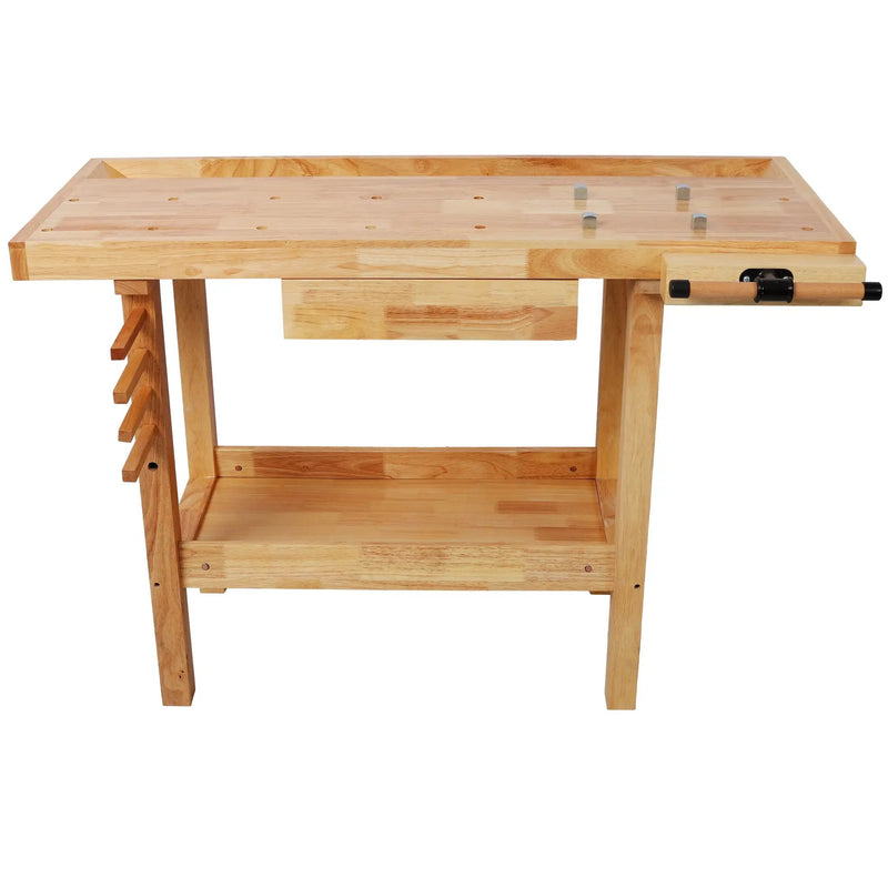48" Heavy Duty Wood Workbench with Storage by HouseOfZazla