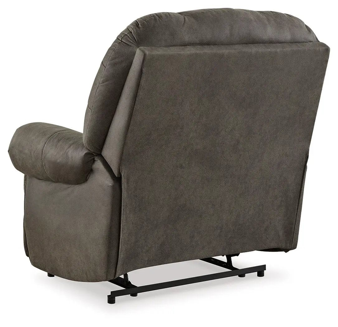 Camera Time - Zero Wall Recliner - Gunmetal by Unique Piece Furniture
