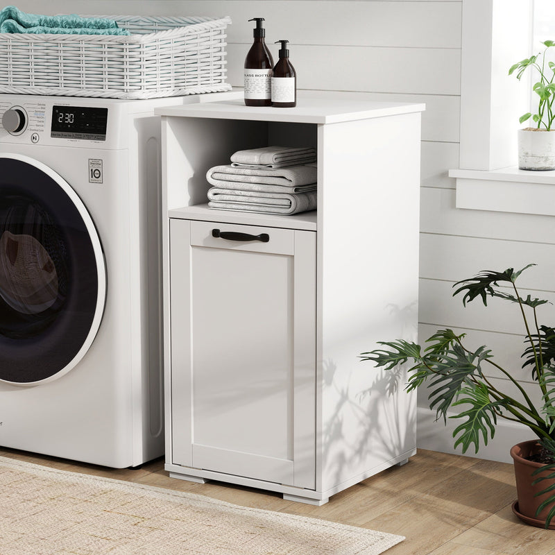 Laundry Cabinet with 1 Removable Liner Bag by HouseOfZazla