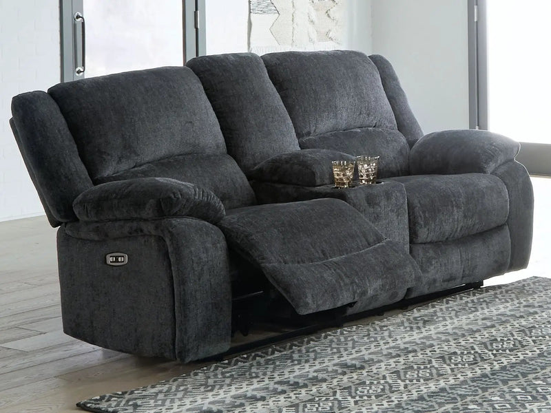 Draycoll - Reclining Loveseat by Unique Piece Furniture