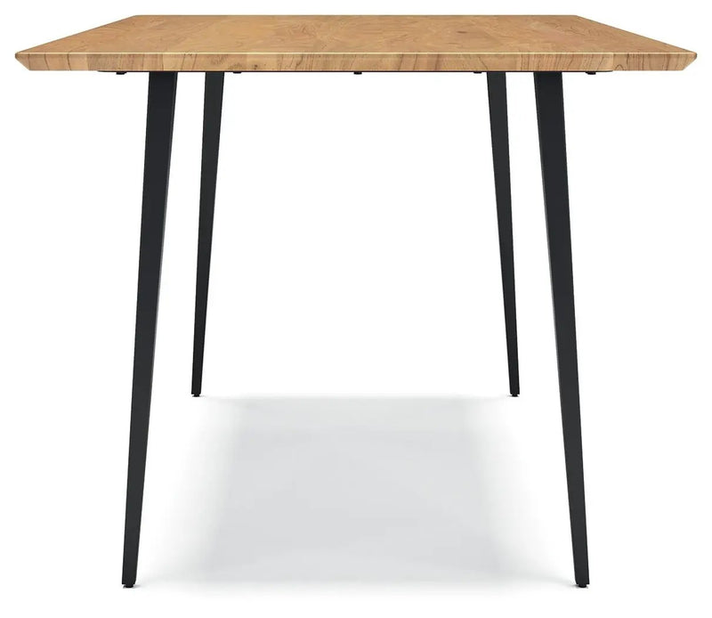 Gretlynn - Rectangular Dining Room Table - Black / Natural by Unique Piece Furniture