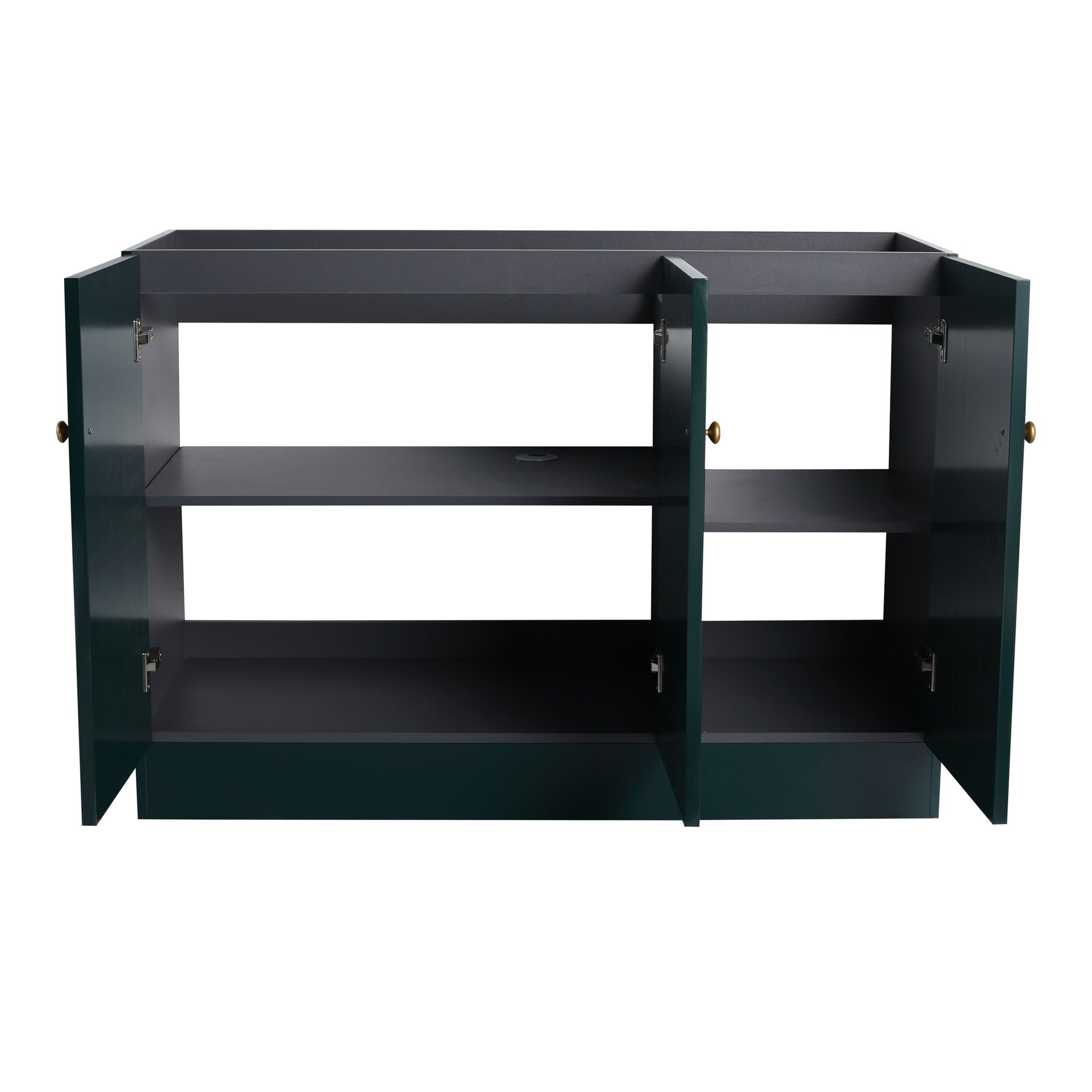 Modern Freestanding Bathroom Vanity With Soft Close Cabinet Doors by HouseOfZazla