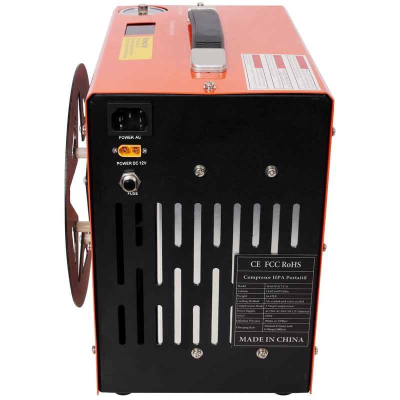 PCP Air Compressor, 4500PSI Portable with Auto-Stop and Built-In Converter by HouseOfZazla