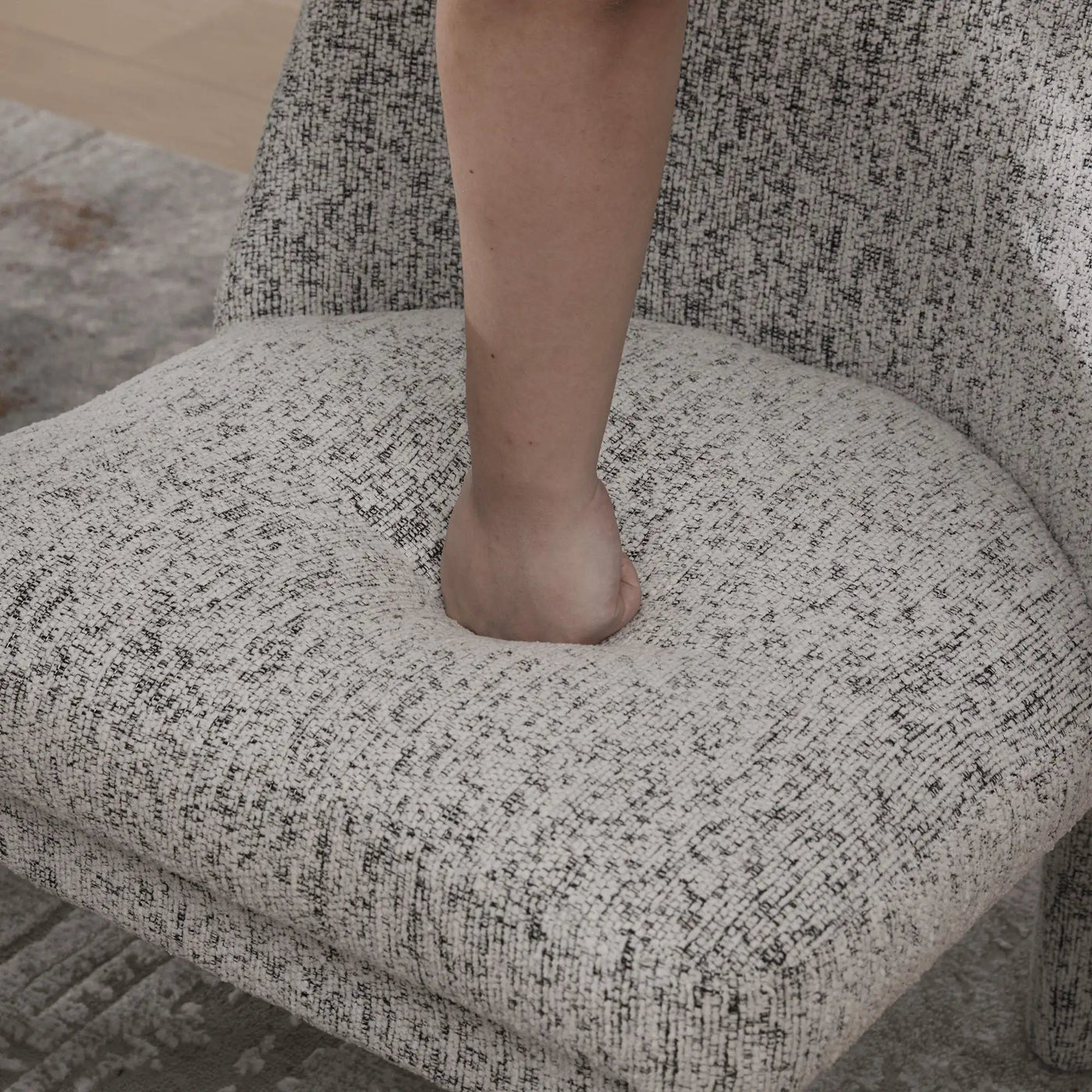 Wide Minimalist Dining Chair by HouseOfZazla