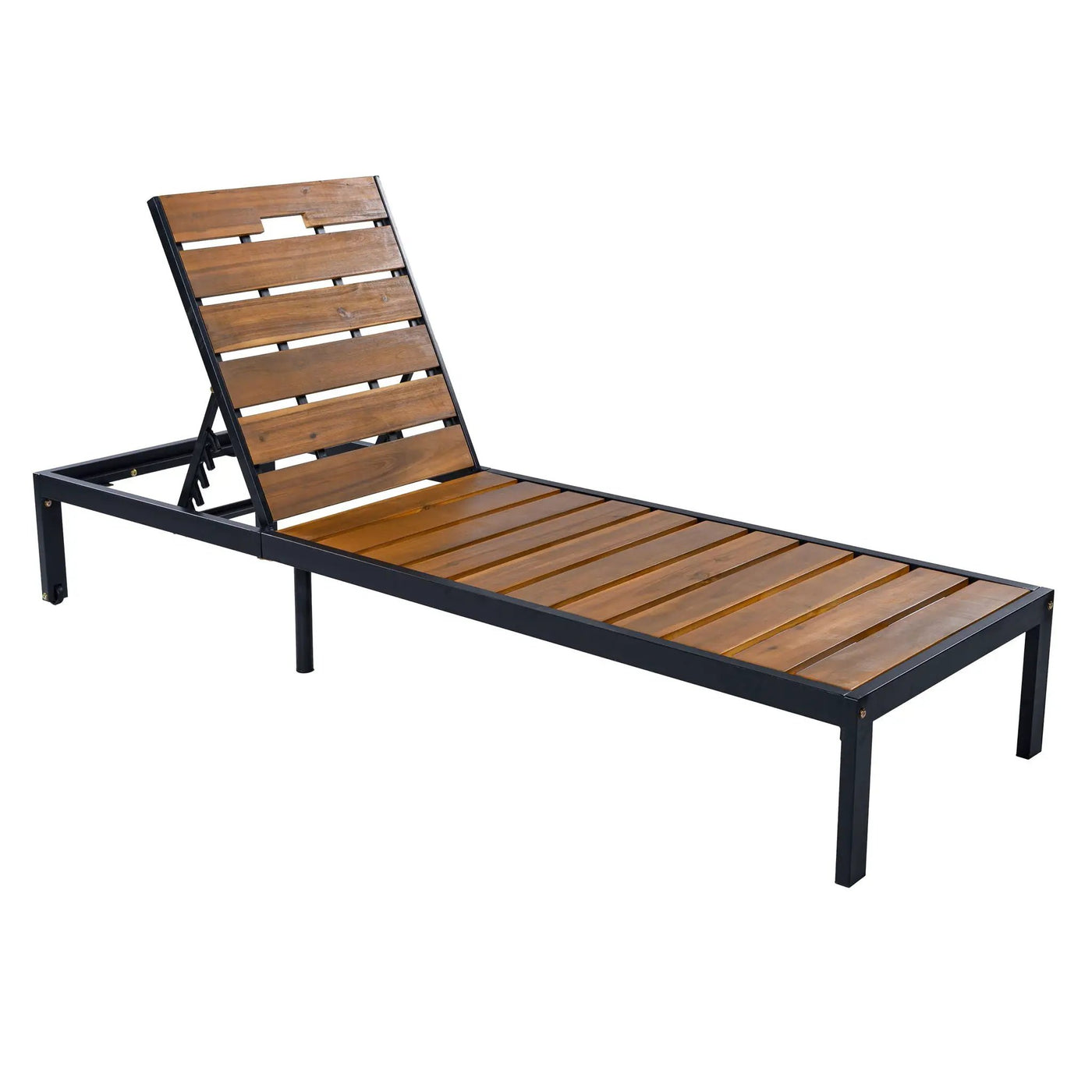 Outdoor Chaise With Adjustable Backrest by HouseOfZazla