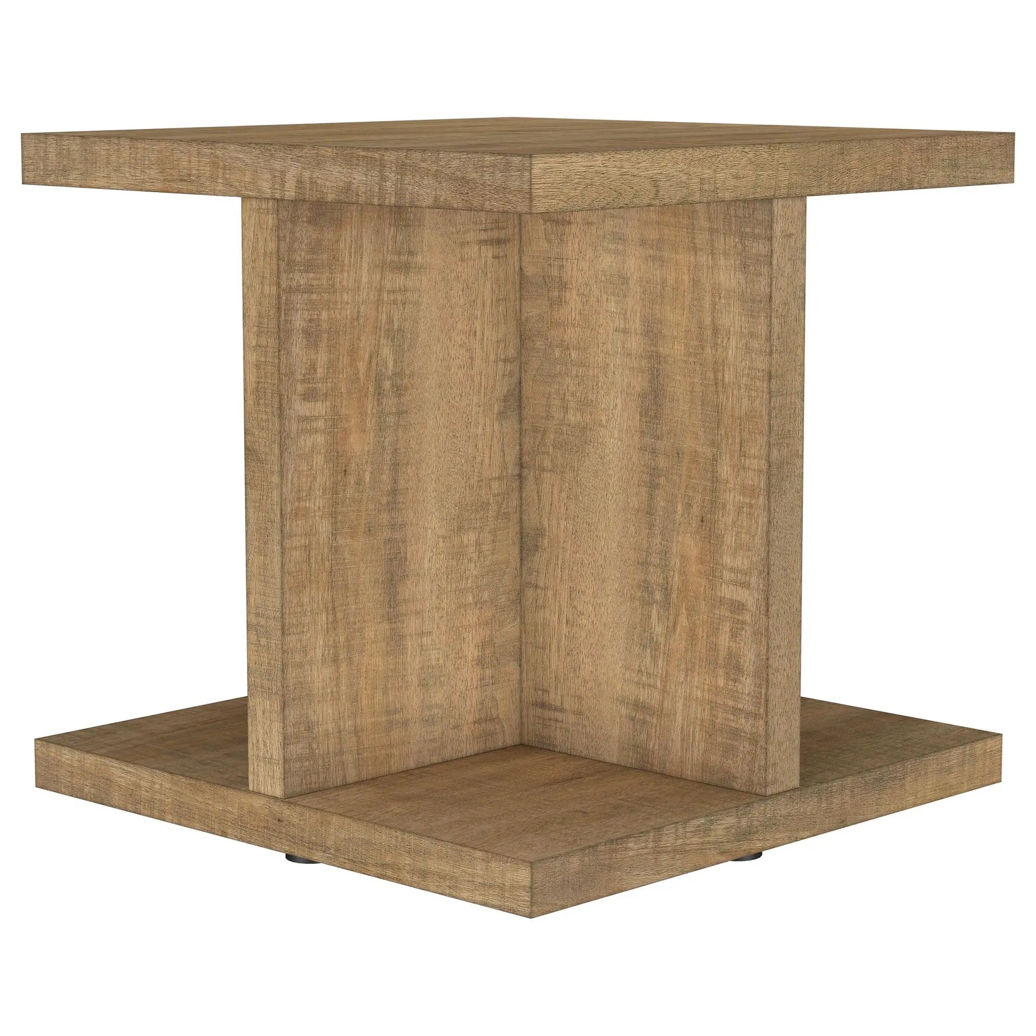 Cortona 2-piece Coffee and End Table Set Mango by Unique Piece Furniture