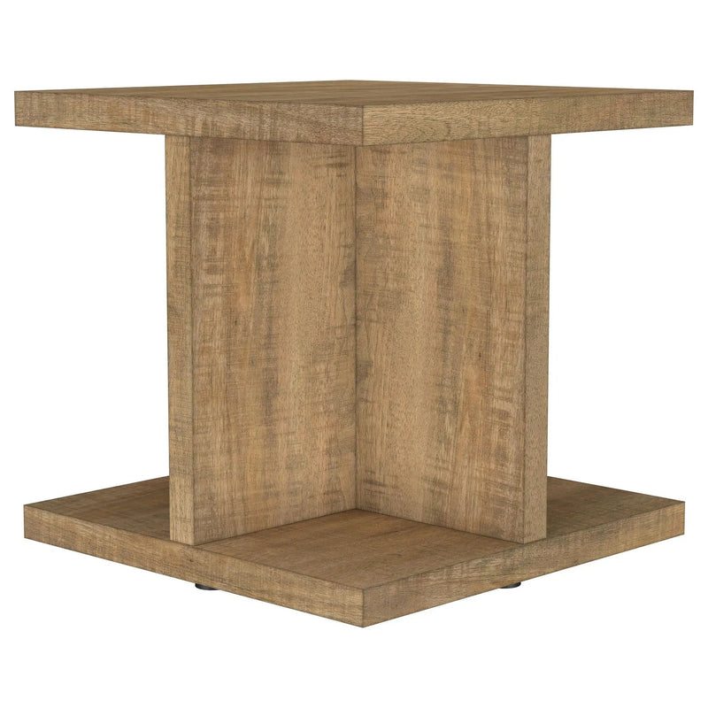 Cortona 2-piece Coffee and End Table Set Mango by Unique Piece Furniture