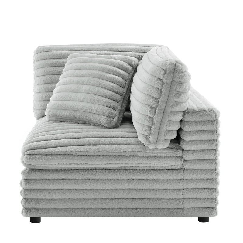 Jenny - 2 Piece Sofa Sectional - Gray by HouseOfZazla