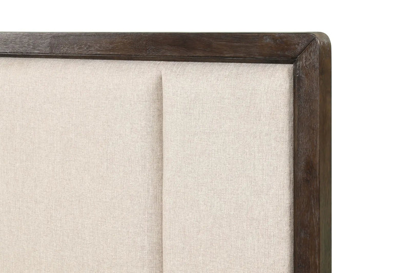 Upholstered Headboard & Footboard With Traditional Styling Bed by HouseOfZazla