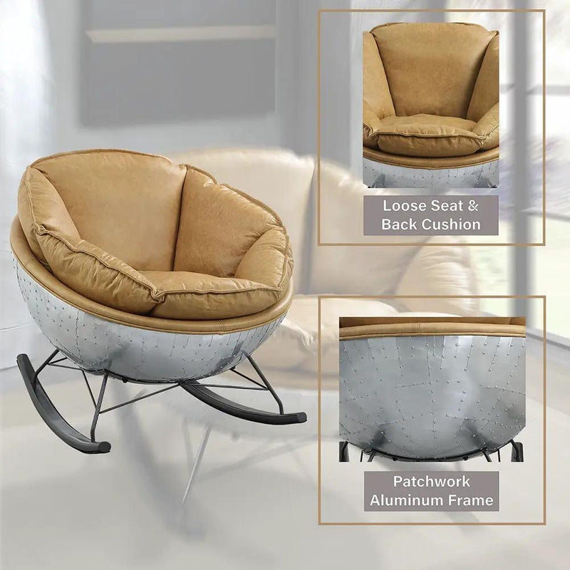 Pippin - Accent Chair - Morocco Top Grain Leather by Unique Piece Furniture
