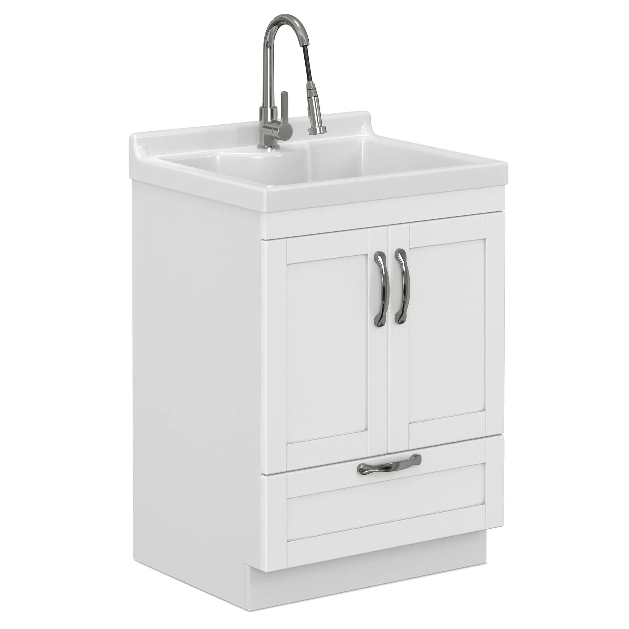 Maile - All-In-One Laundry Utility Sink And Cabinet by Unique Piece Furniture