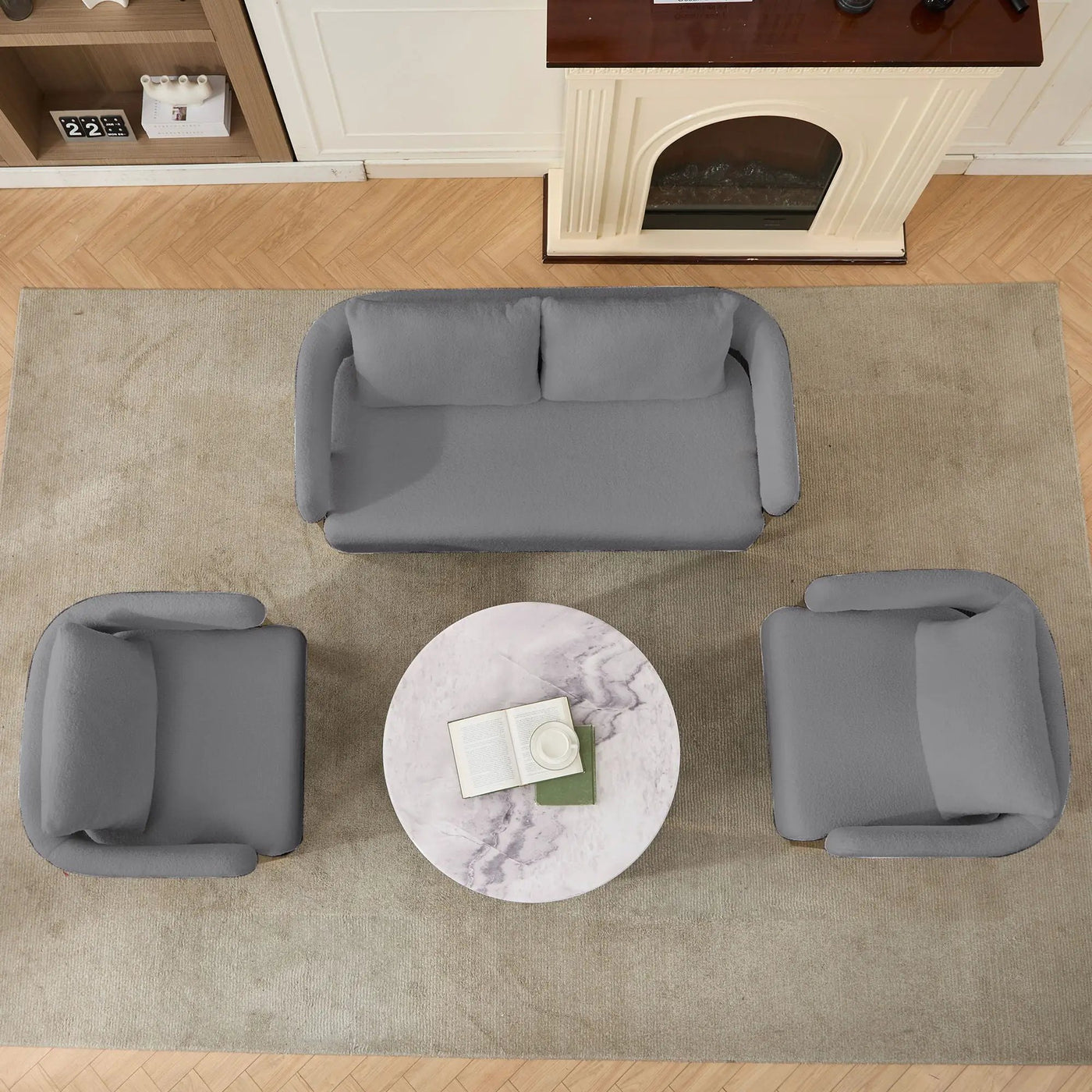Decorative Upholstered Side Chair For Living Room by Unique Piece Furniture