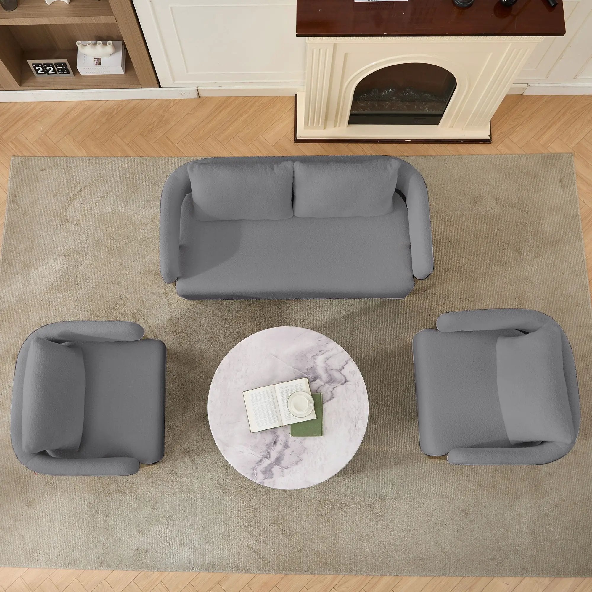 Decorative Upholstered Side Chair For Living Room by Unique Piece Furniture