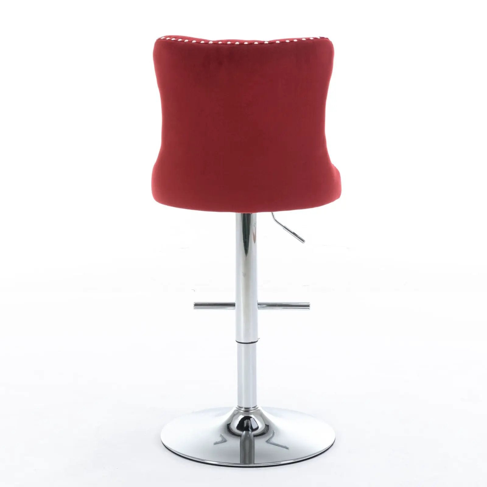 Swivel Adjustable Height Barstools Set of 2 by HouseOfZazla