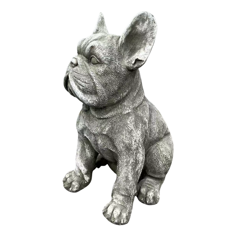 16" Outdoor Weatherproof French Bulldog Statue by HouseOfZazla