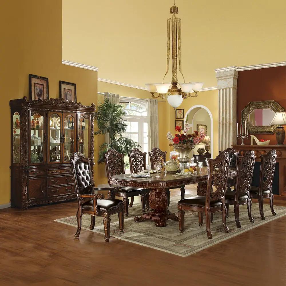 Vendome - Dining Table w/Double Pedestal by Unique Piece Furniture