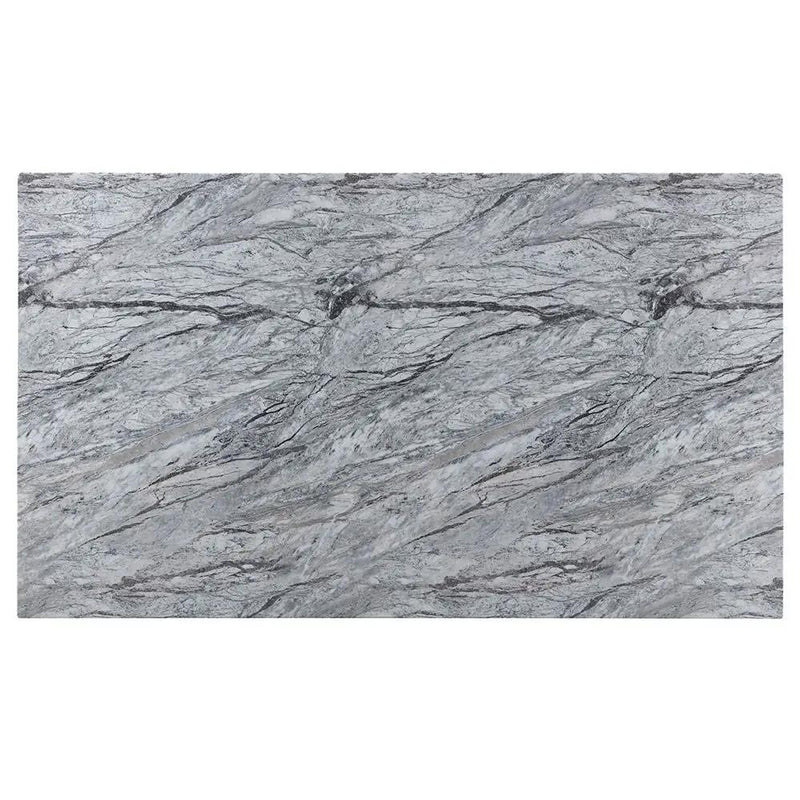 Caralin - Dining Table - Engineered Stone & Black by Unique Piece Furniture