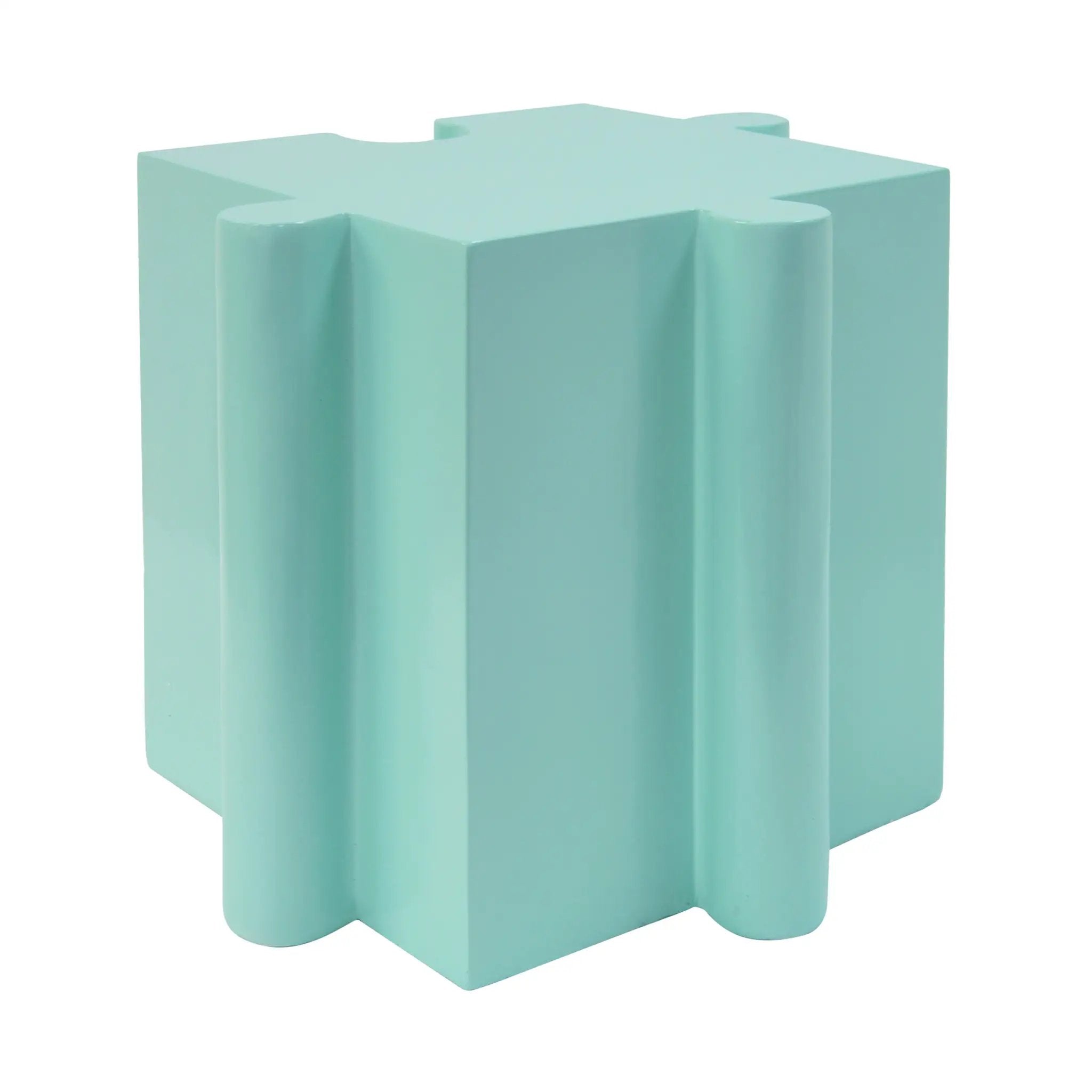 Puzzle Art Side Table by HouseOfZazla