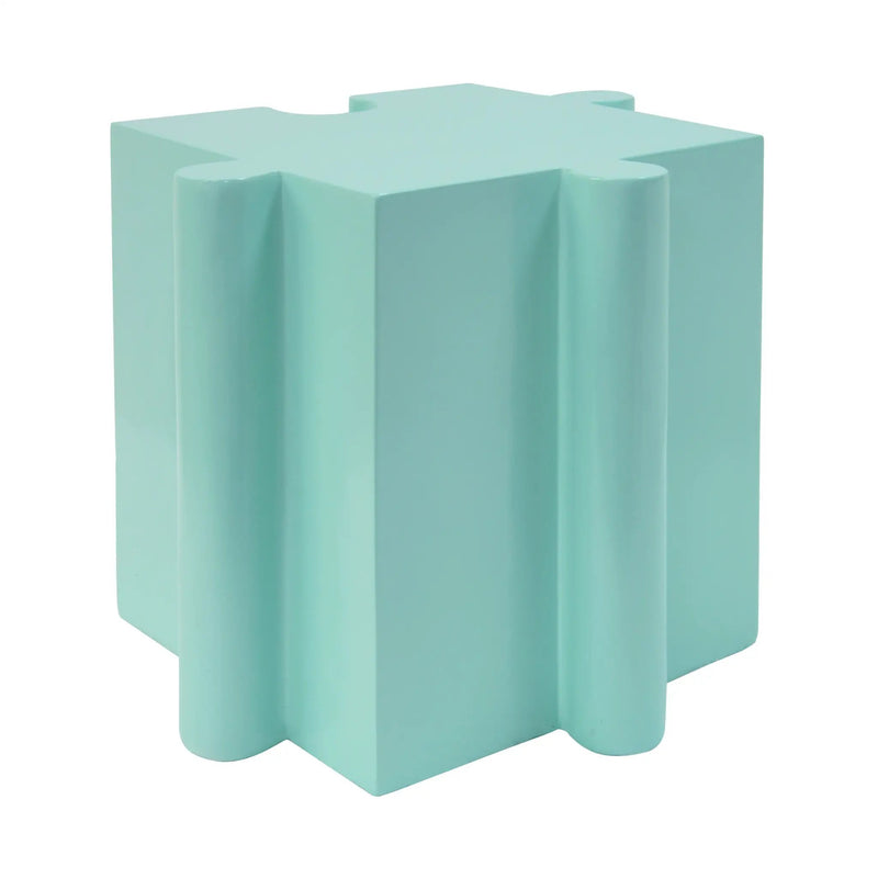 Puzzle Art Side Table by HouseOfZazla