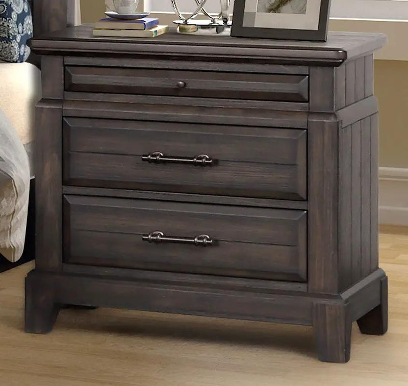 2 Drawer Nightstand Elegant Design - Mahogany by Unique Piece Furniture