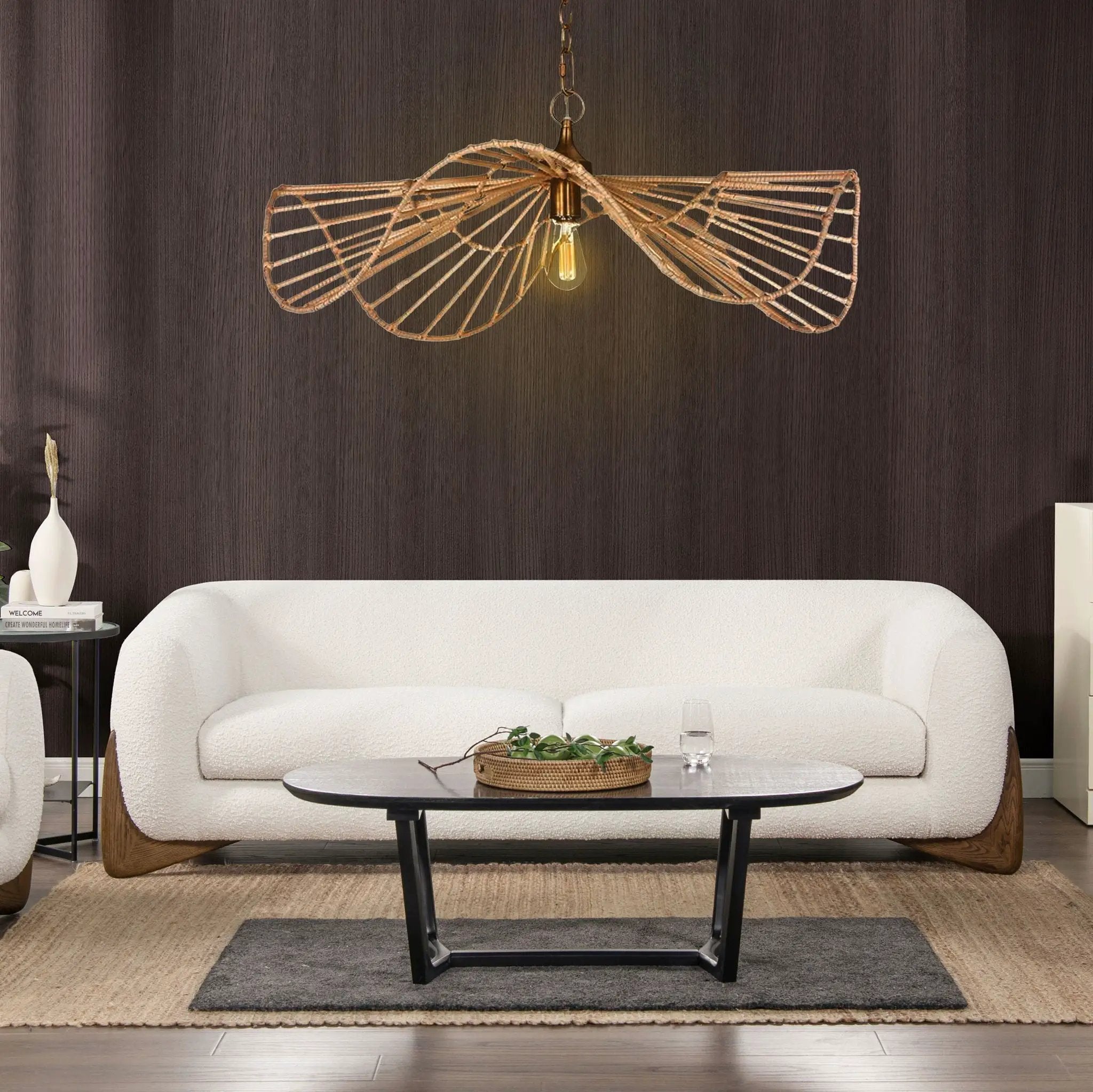 Alpine - Luxurious Upholstery Sherpa Sofa by HouseOfZazla