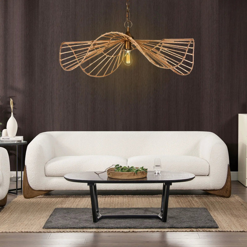 Alpine - Luxurious Upholstery Sherpa Sofa by HouseOfZazla