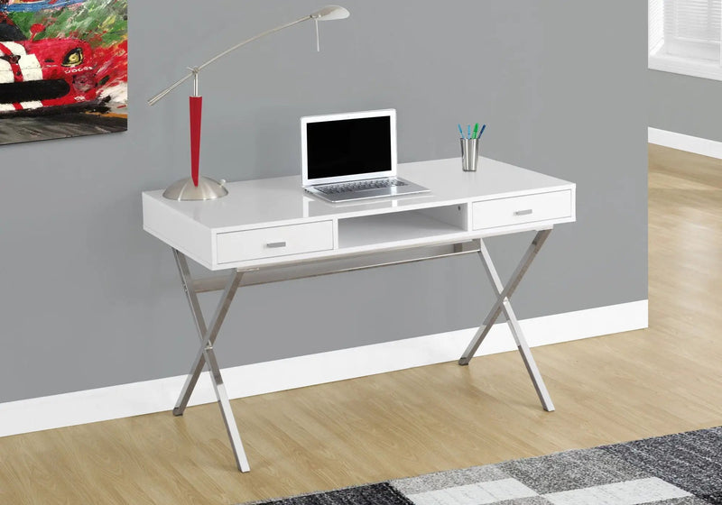 Computer Desk for Home Office with Storage Drawers by HouseOfZazla