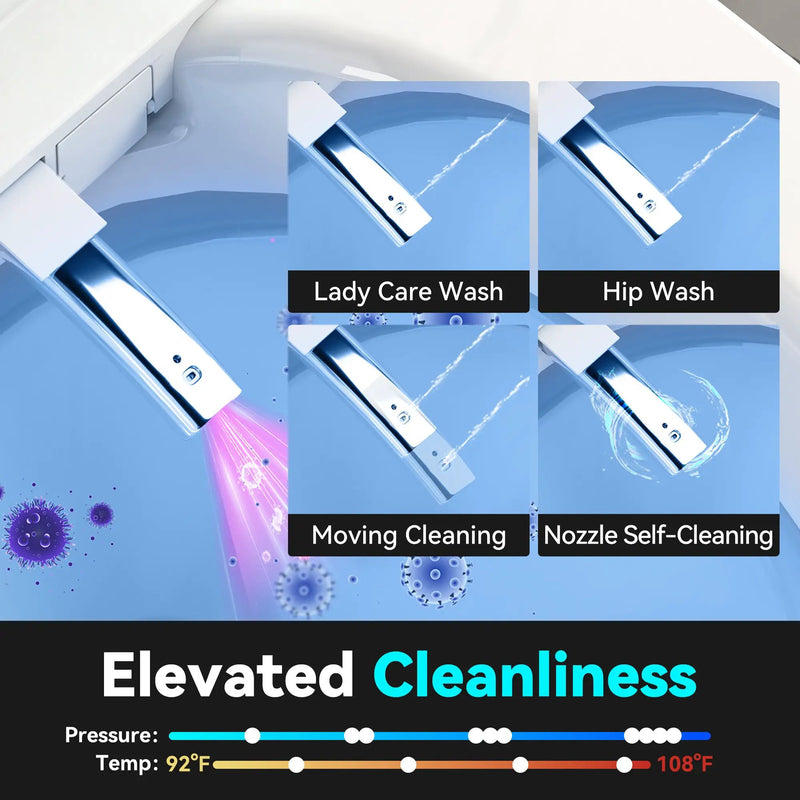 Smart Toilets with Heated Bidet Seat by HouseOfZazla