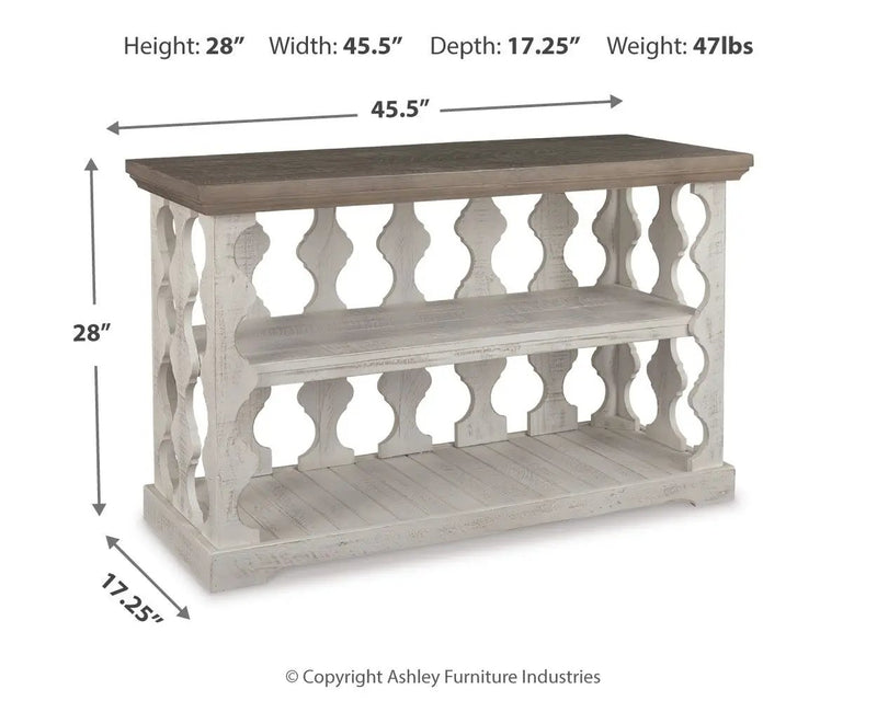 Havalance - Console Sofa Table - Gray / White by Unique Piece Furniture