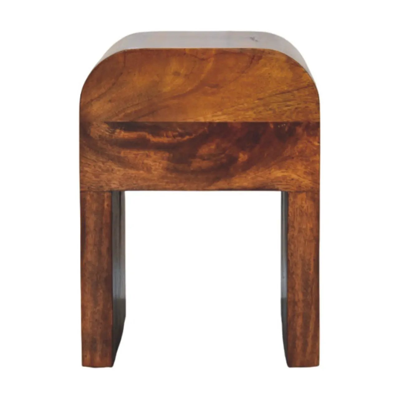 Mini Darcy - Nightstand With Curved Edges by HouseOfZazla