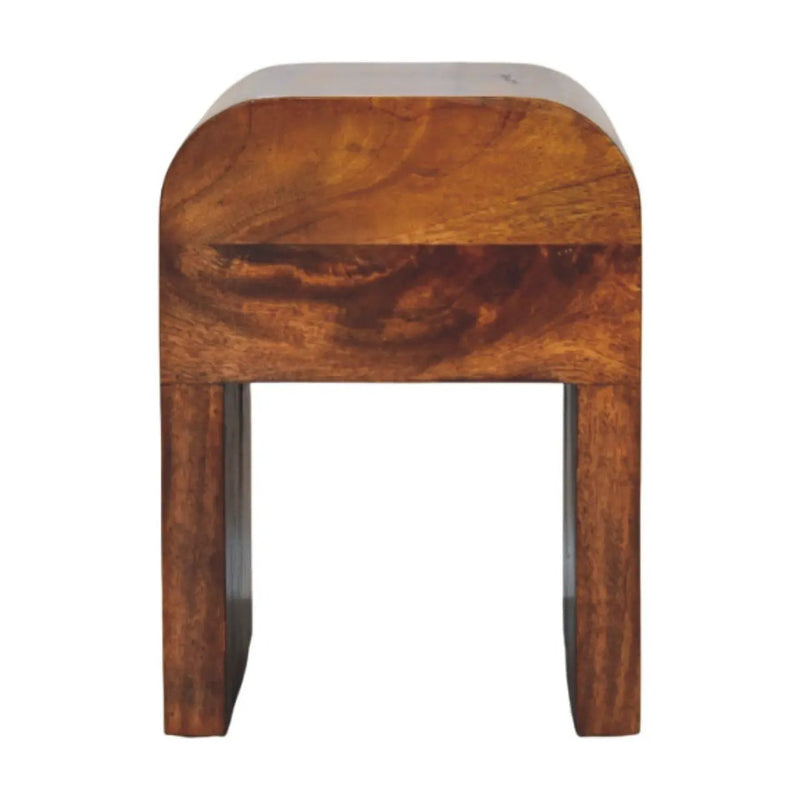 Mini Darcy - Nightstand With Curved Edges by HouseOfZazla