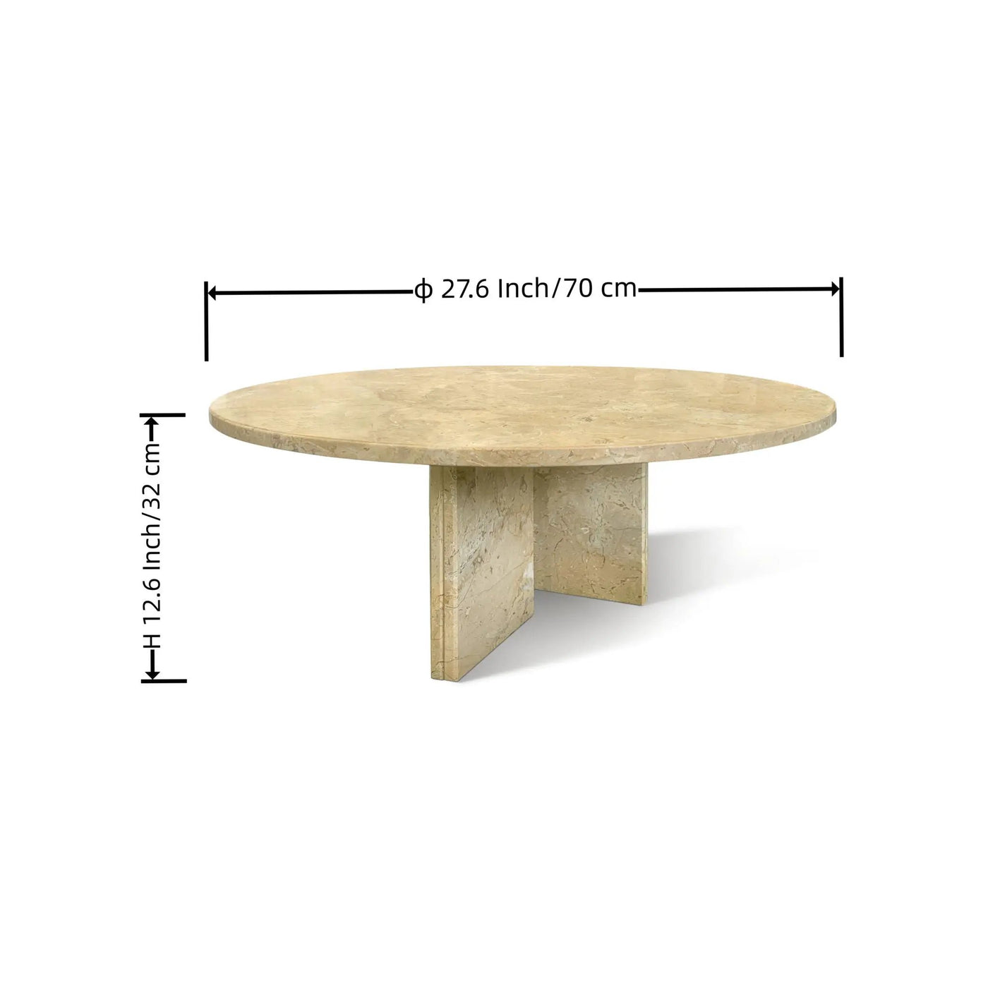 Luxury Coffee Table With Unique Veining, Unique Stone Design by HouseOfZazla