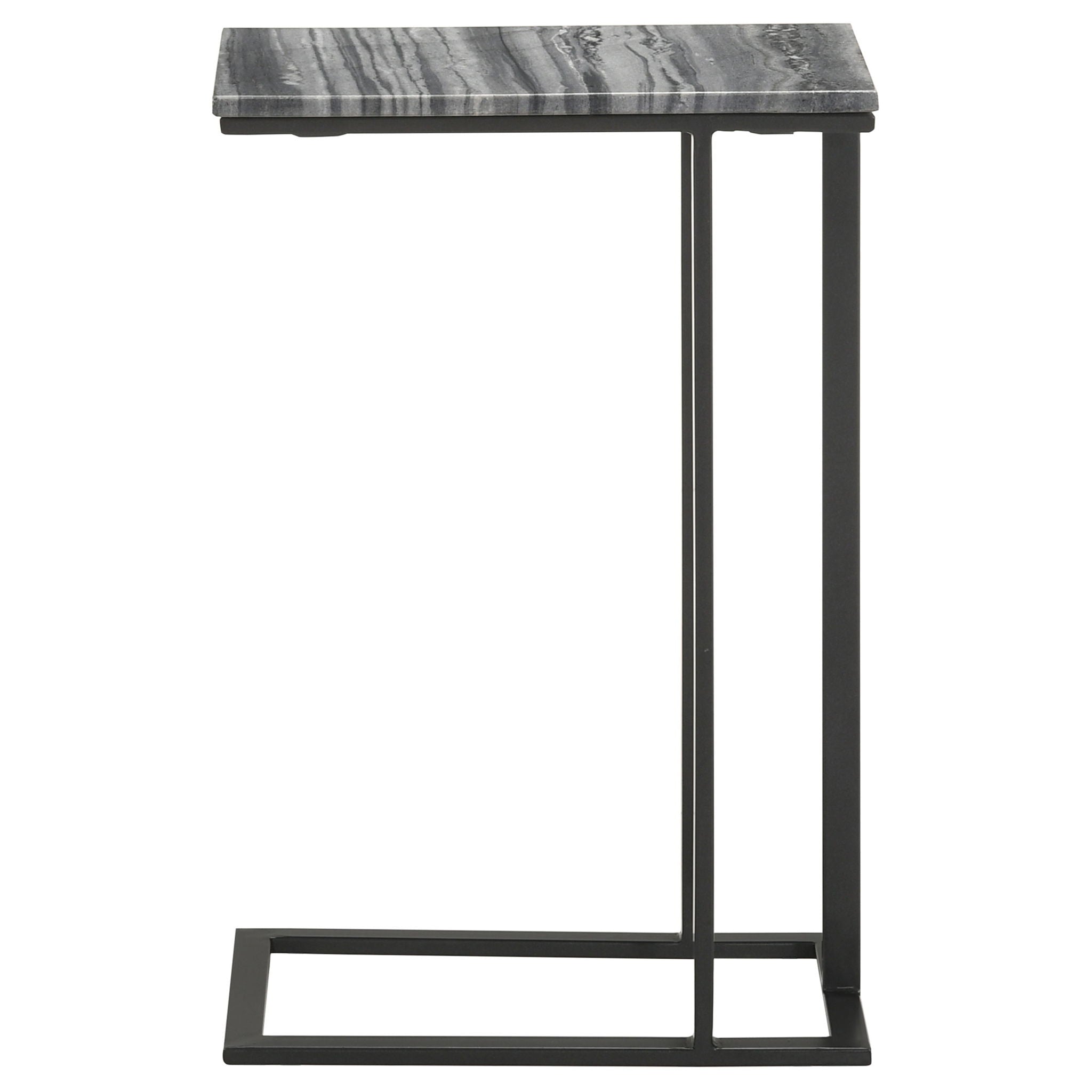 Encina - C-Shaped Sofa Side Table by HouseOfZazla