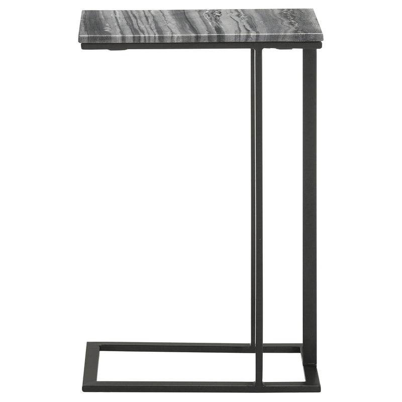 Encina - C-Shaped Sofa Side Table by HouseOfZazla