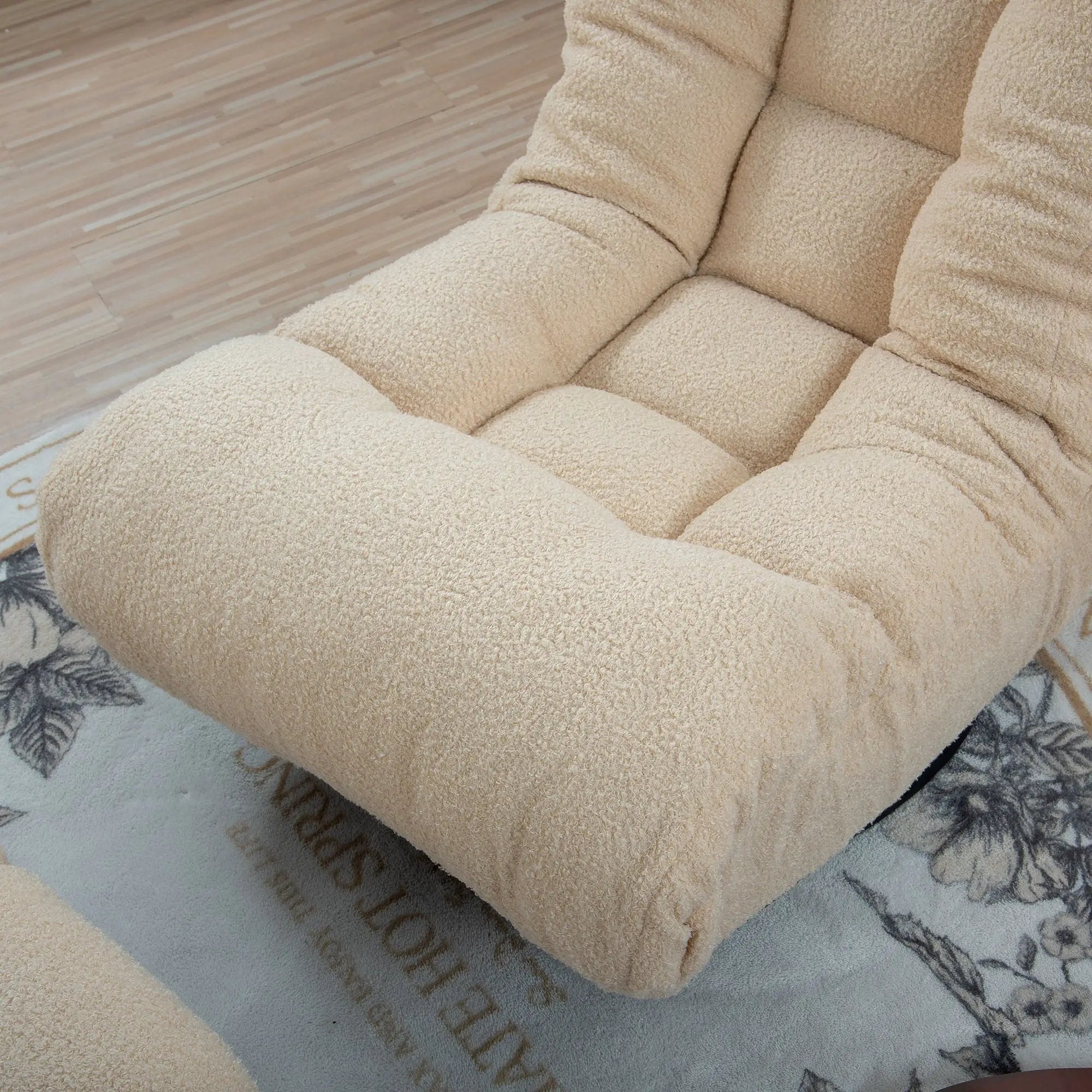 Adjustable Japanese Reclining Floor Chair Sofa With Metal Frame For Living Room by HouseOfZazla
