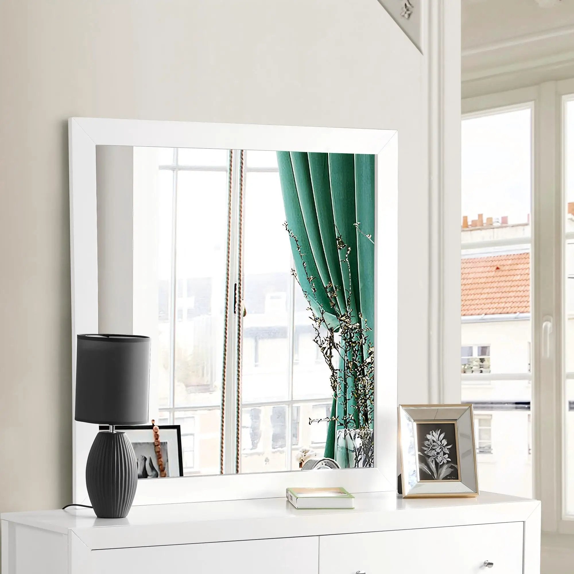 Burlington - Modern Design Transitional Wall Mirror by HouseOfZazla