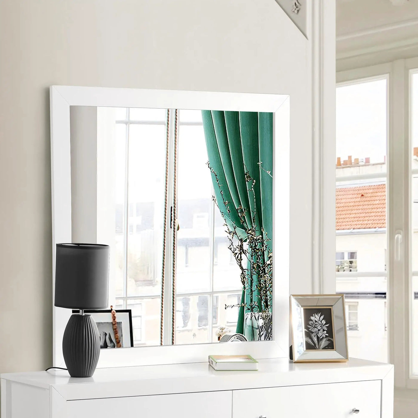Burlington - Modern Design Transitional Wall Mirror by Unique Piece Furniture