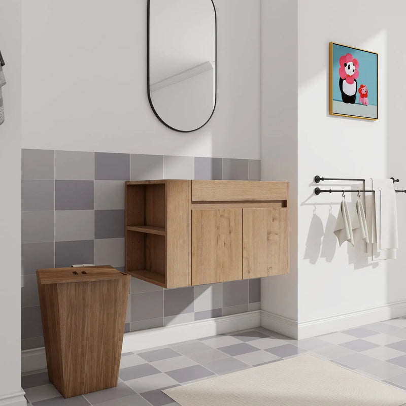 30 Inch Bathroom Vanity With Open Shelf by HouseOfZazla