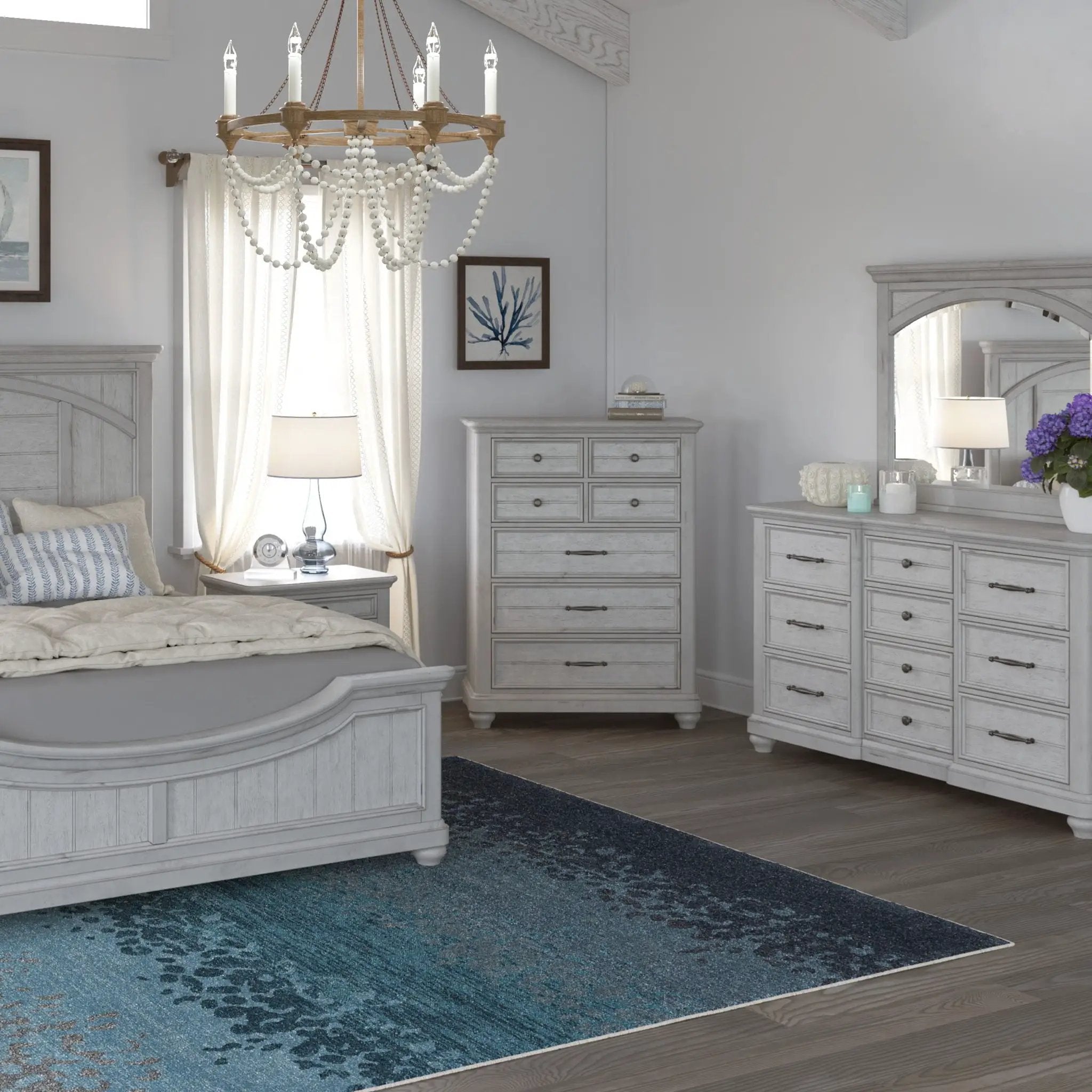 7 Drawer Chest - Gray by HouseOfZazla