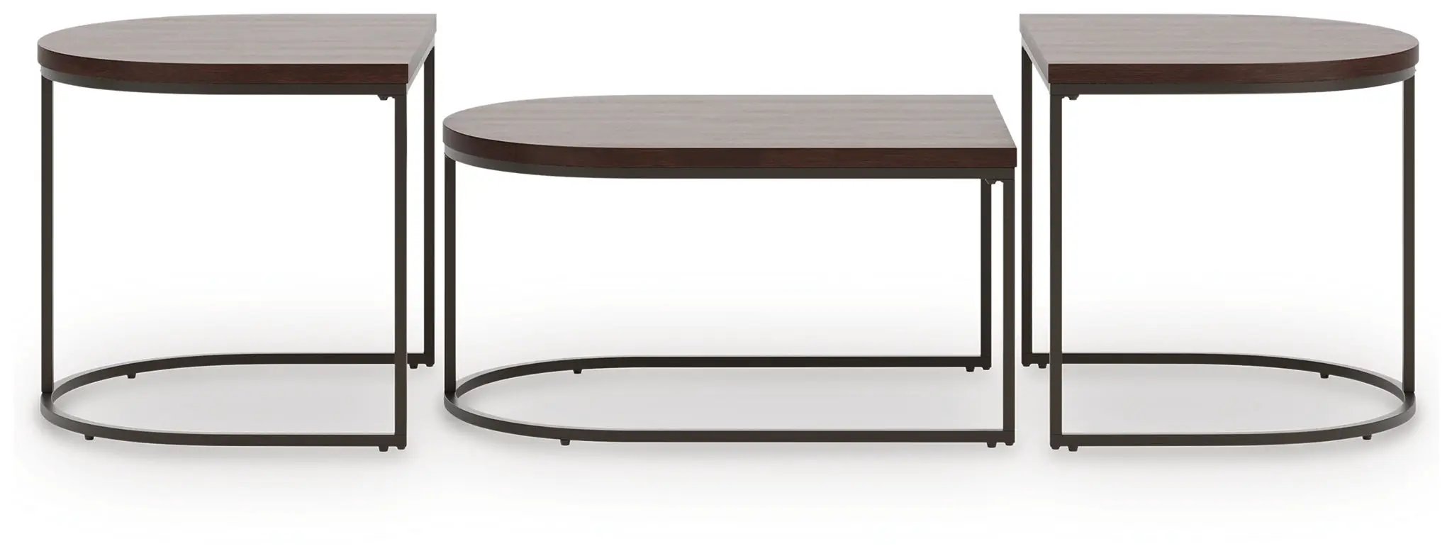 Vanmore - Occasional Table Set (Set of 3) - Dark Brown by Unique Piece Furniture