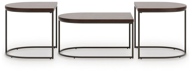 Vanmore - Occasional Table Set (Set of 3) - Dark Brown by Unique Piece Furniture