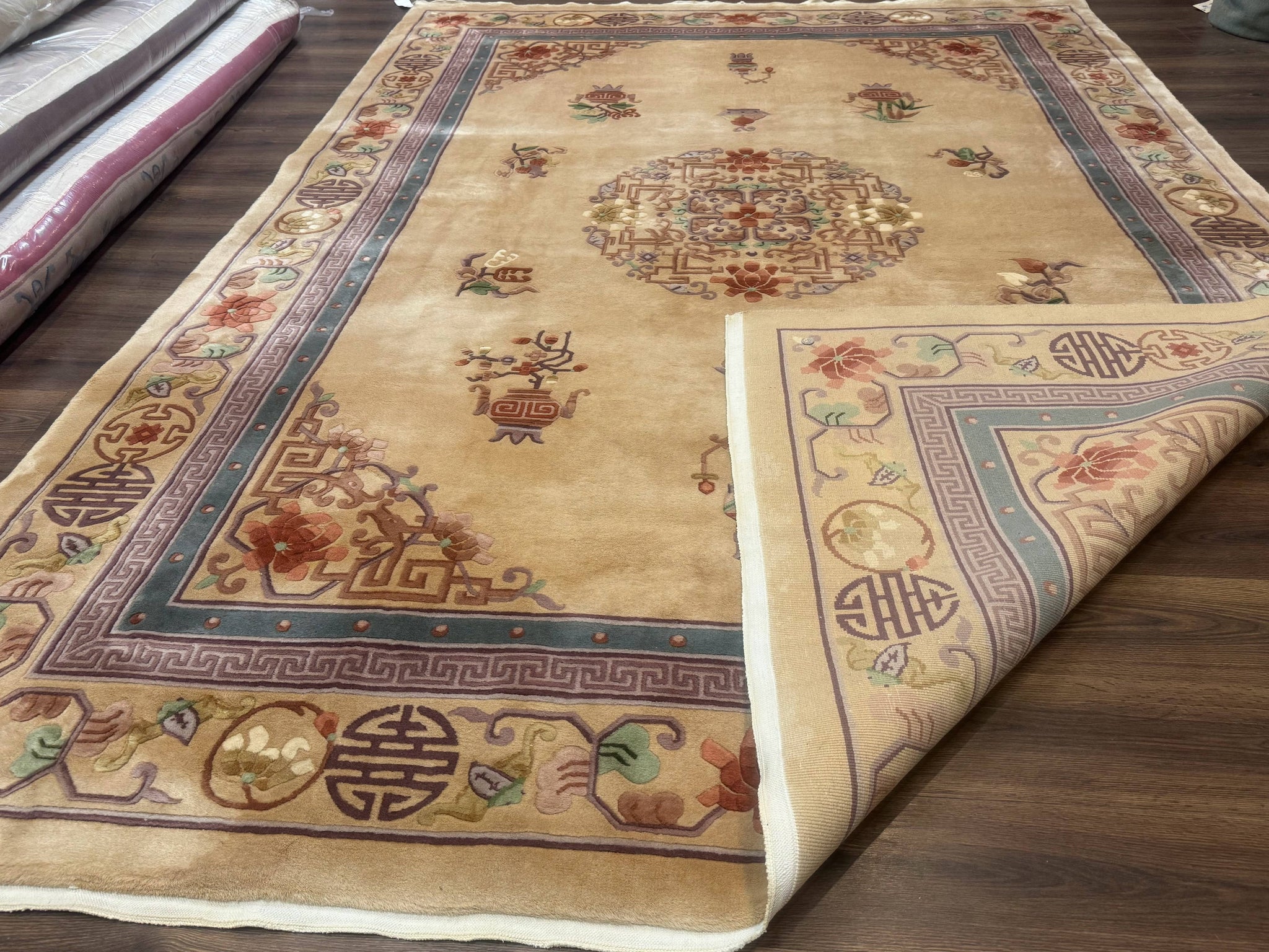 Chinese Wool Rug 8x12, Chinese 90 Line Rug by Jewel Rugs