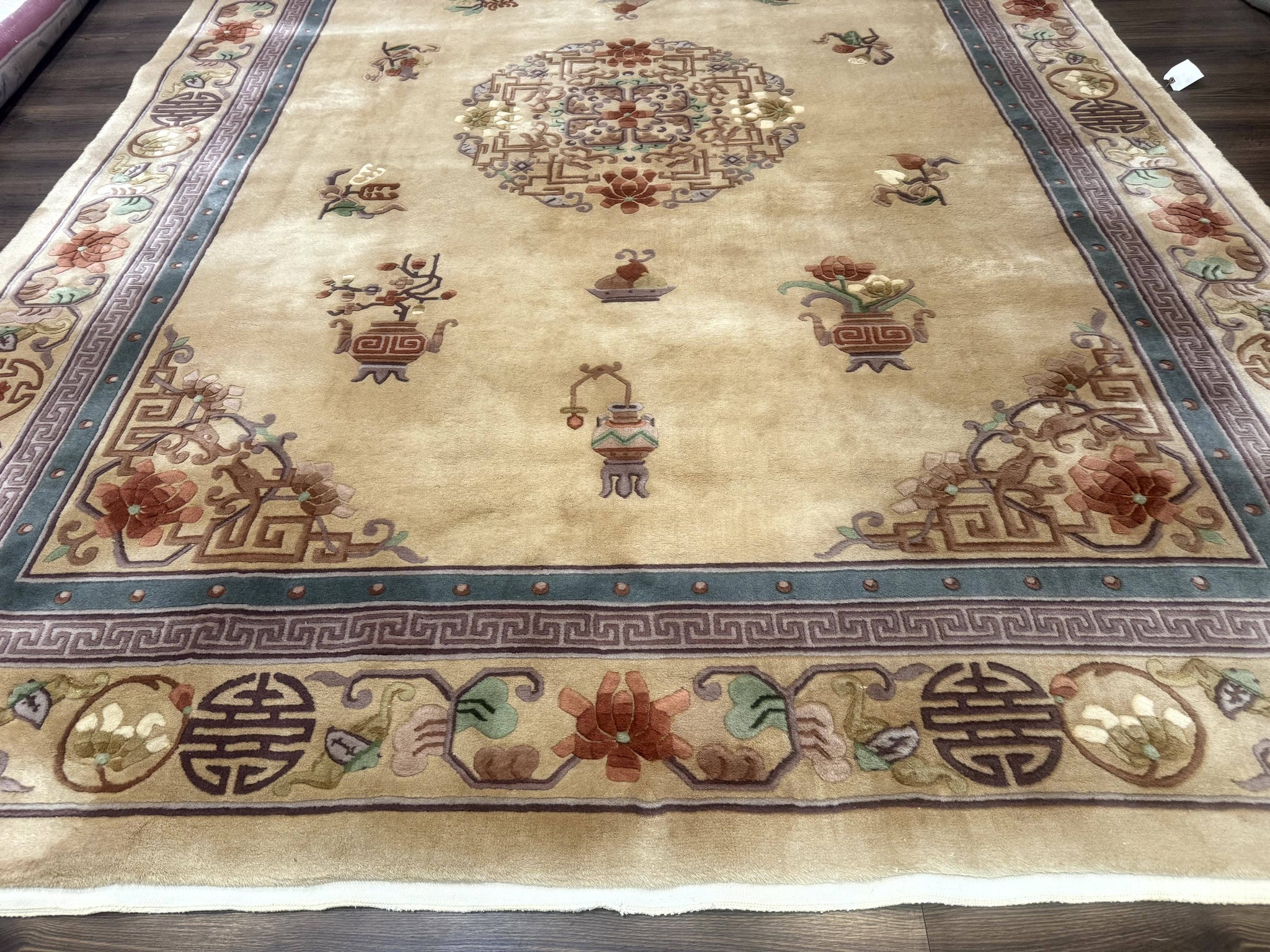 Chinese Wool Rug 8x12, Chinese 90 Line Rug by Jewel Rugs