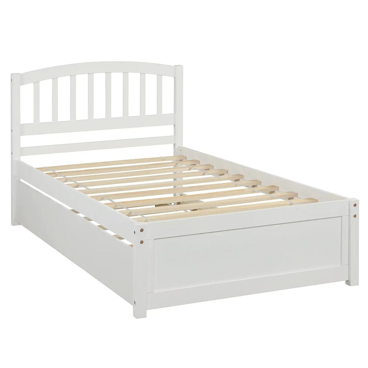 Platform Bed Wood Bed Frame With Trundle by Unique Piece Furniture